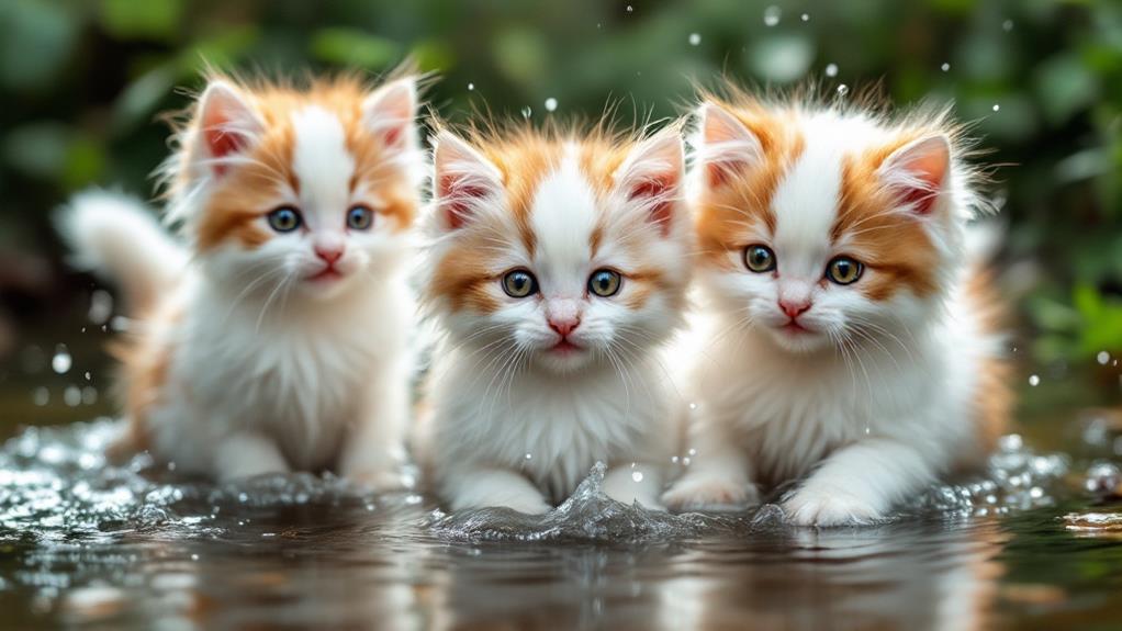 adorable turkish van kittens