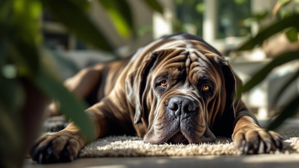 life with neapolitan mastiff