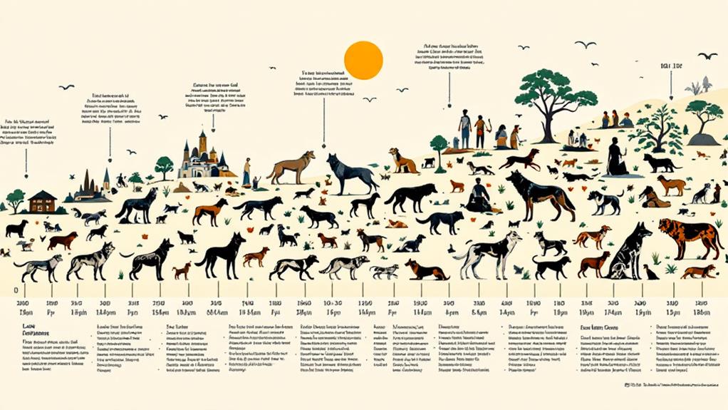 domestication timeline and process