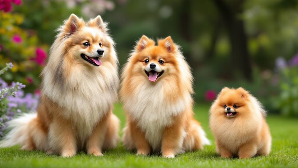 diverse sizes and varieties