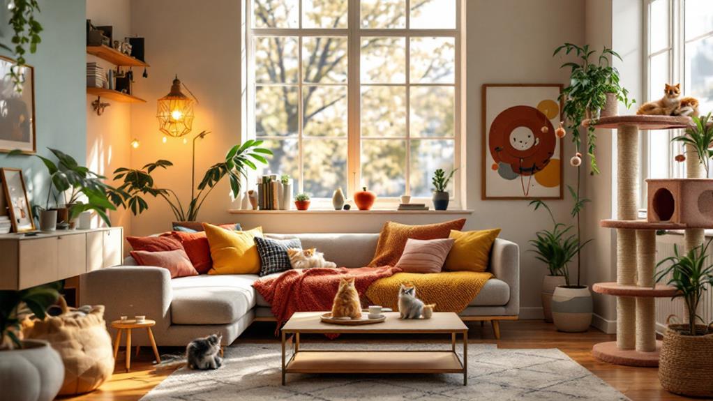 feline approved home decor