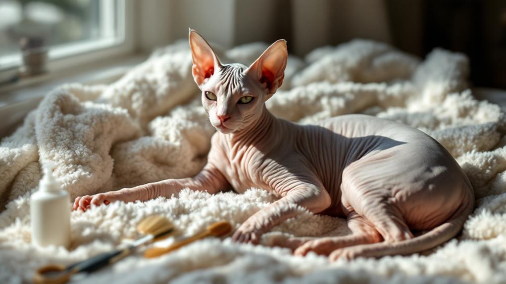 specialized care for sphynx