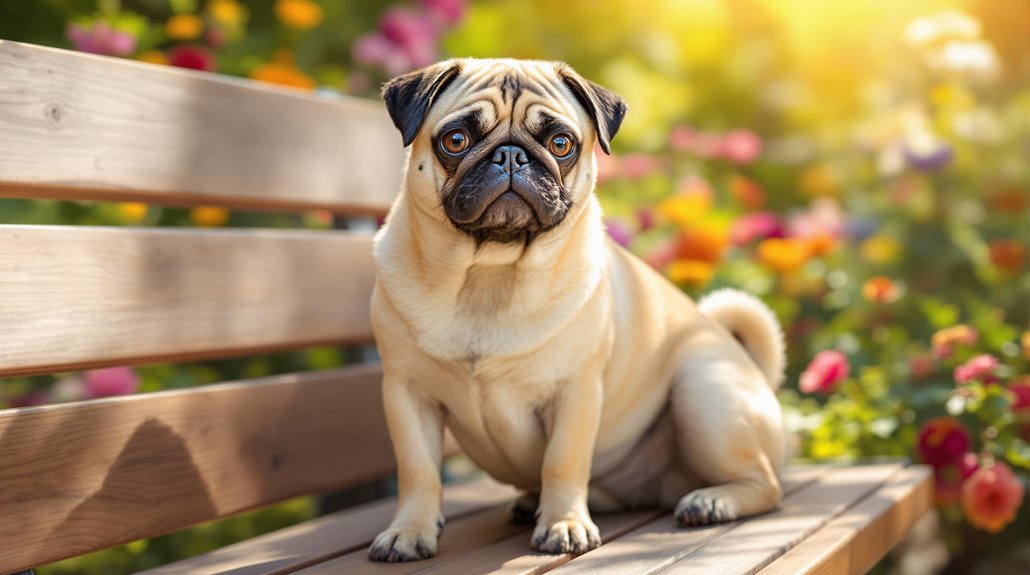 pugs are charming companions