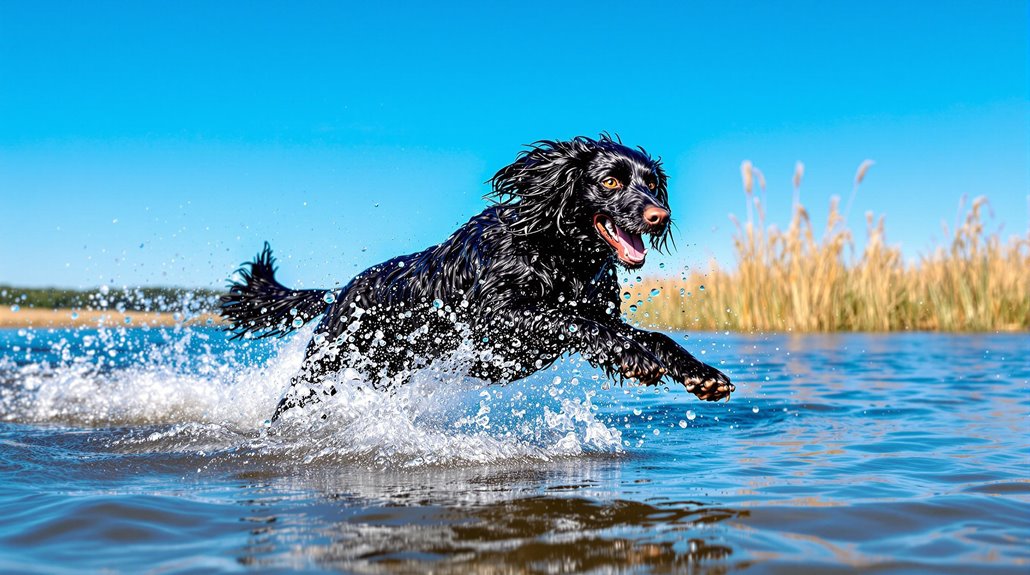 curly coated dog breed
