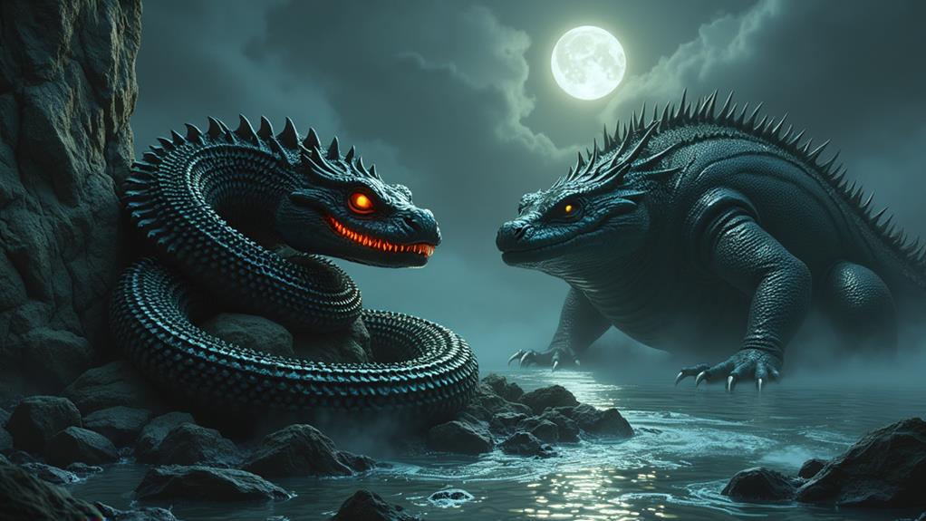 fearsome cold blooded creatures