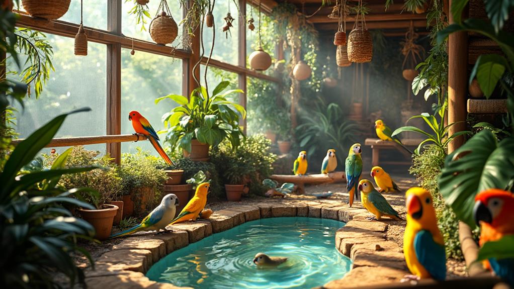 enhancing bird habitat experience