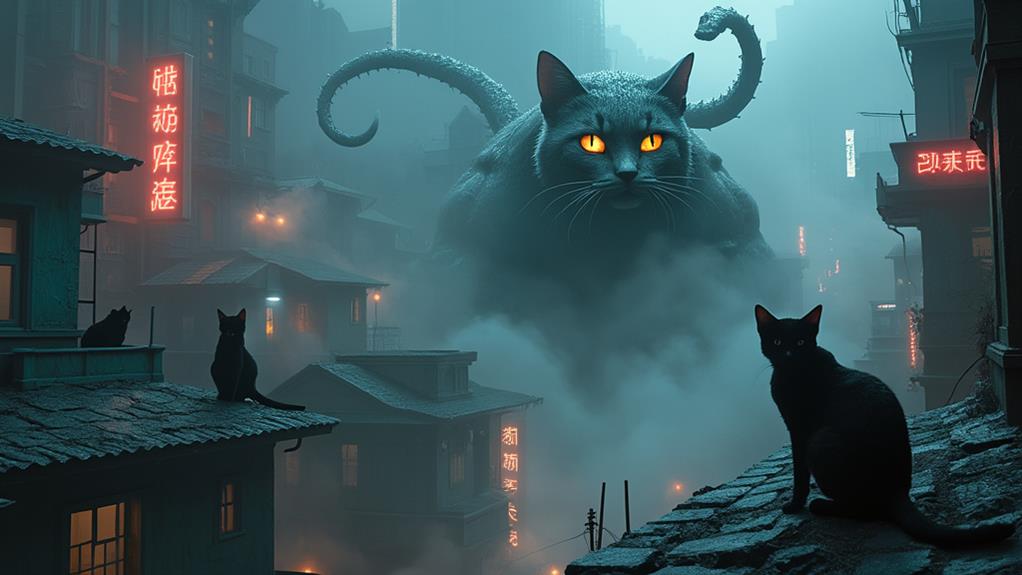 feline creatures in fiction