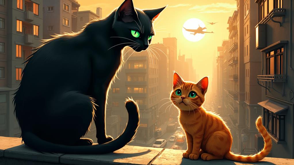 felines with heroic traits