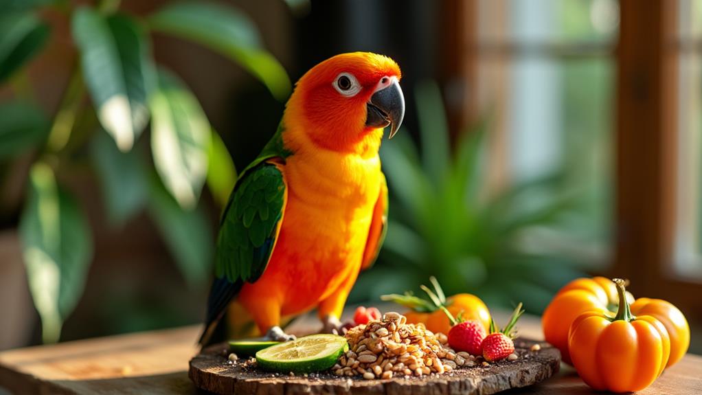nourishing your conure properly