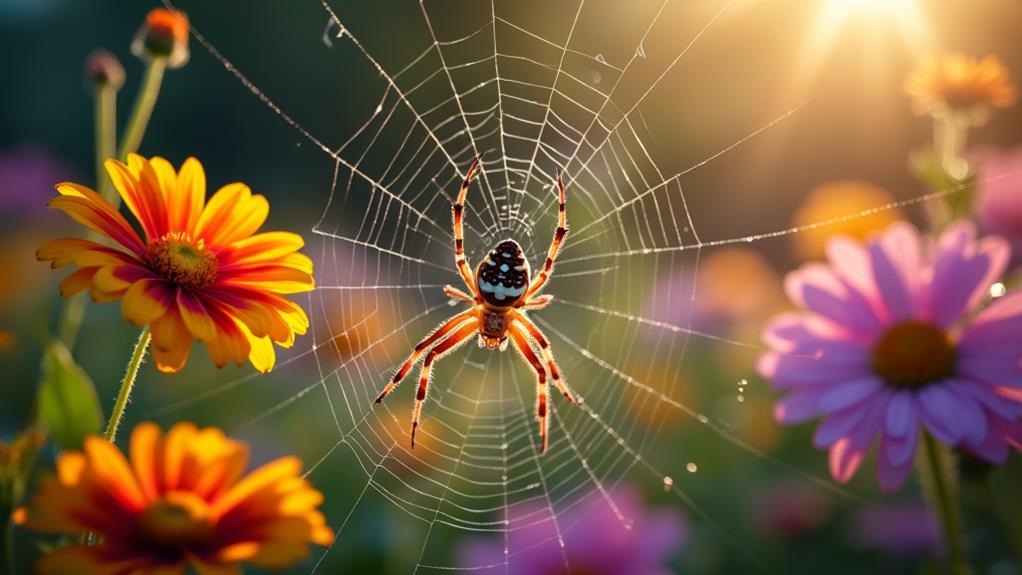 web spinner arachnid creatures