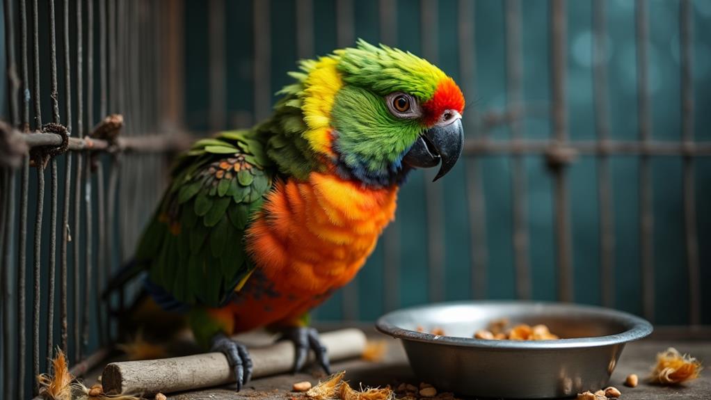 bird behavior stress signals