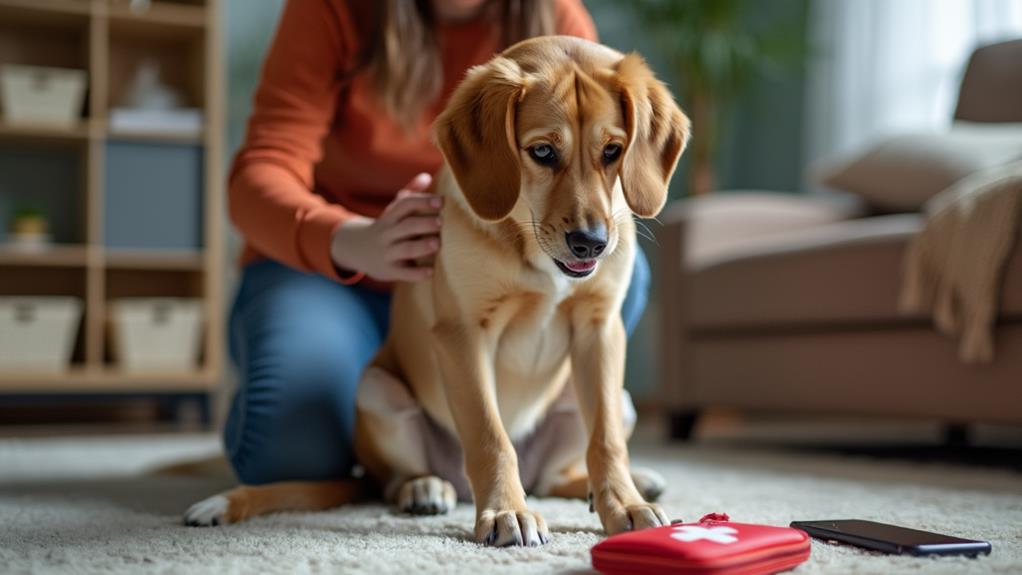 identifying dog anxiety signs