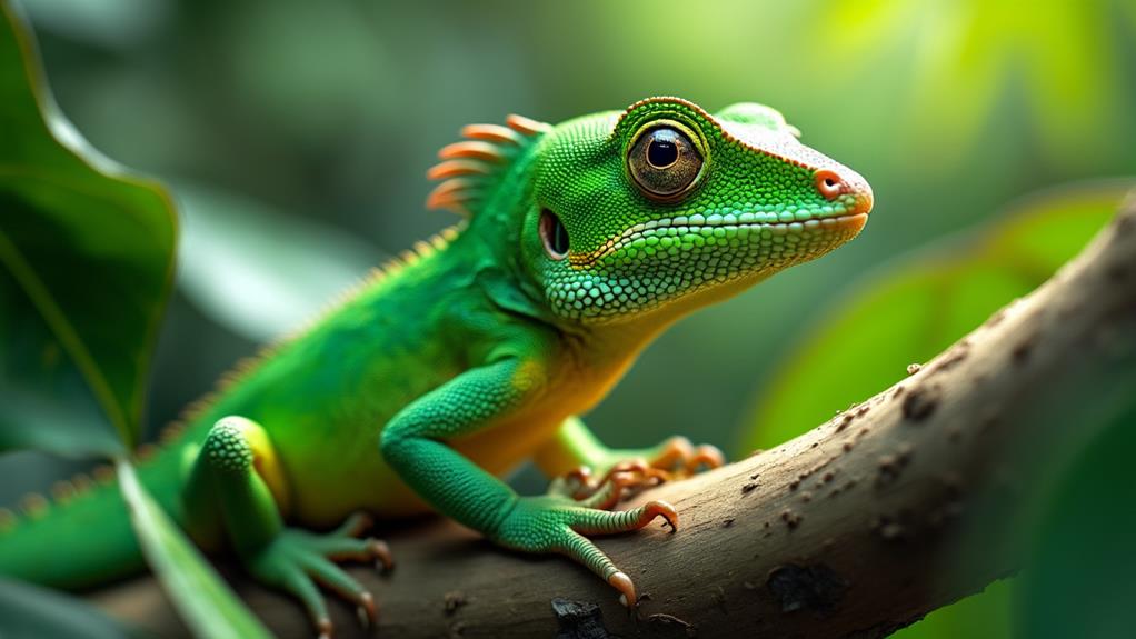 selecting your green anole