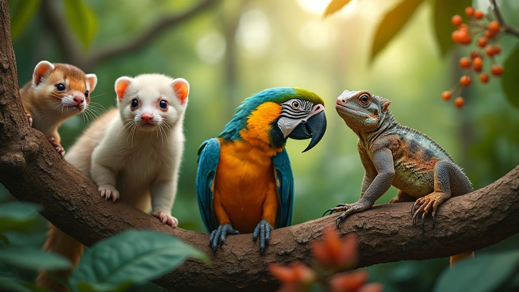 trendy uncommon pet species