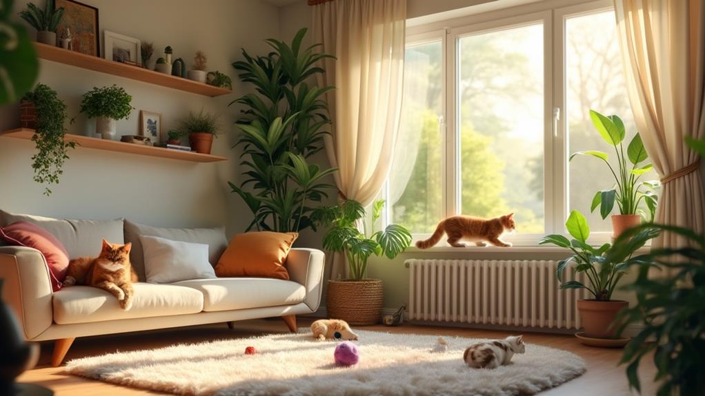 secure residential surroundings