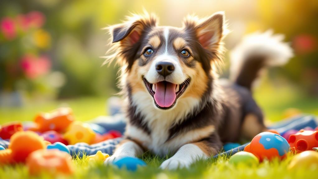 playful tail movements