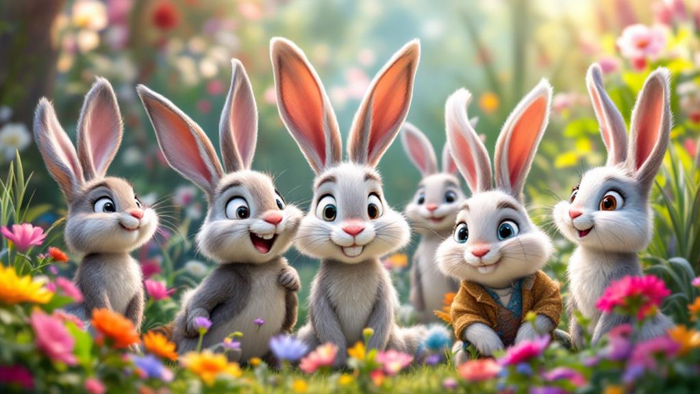 cinematic rabbits film portrayals