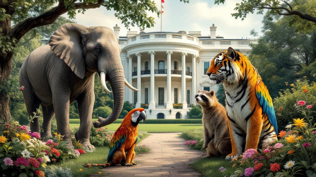 presidential animal gift exchange