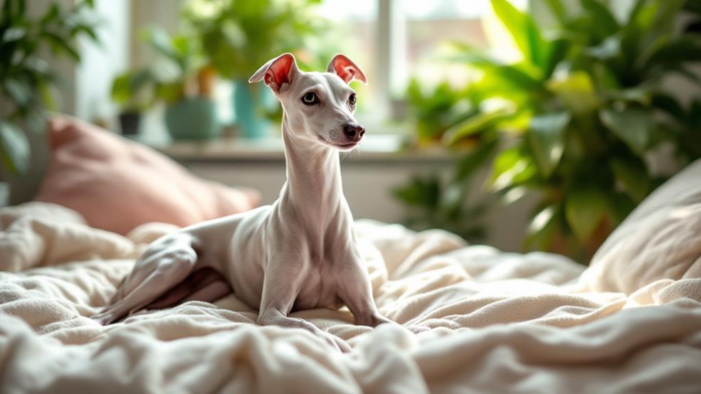 elegant slender dog breed