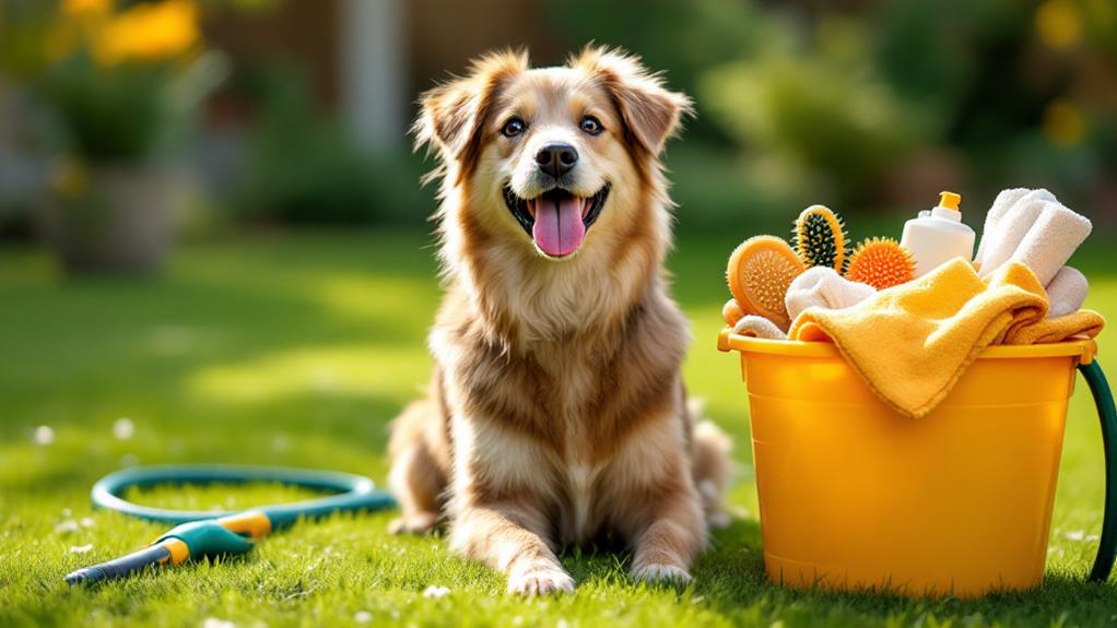 bathing routine preparation steps