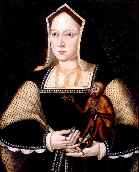 Katharine of Aragon's portrait by Lucas Horenbout