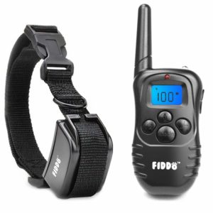 Fiddo-Electric-Dog-Collar-330-Yards-Remote-Dog-Training-E-collar