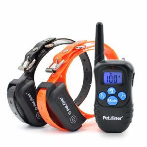 Petrainer-PET998DBB-Dog-Shock-Collar-330yd-Remote-Rechargeable